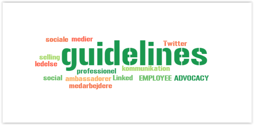 Medarbejder-guideline til employee advocacy